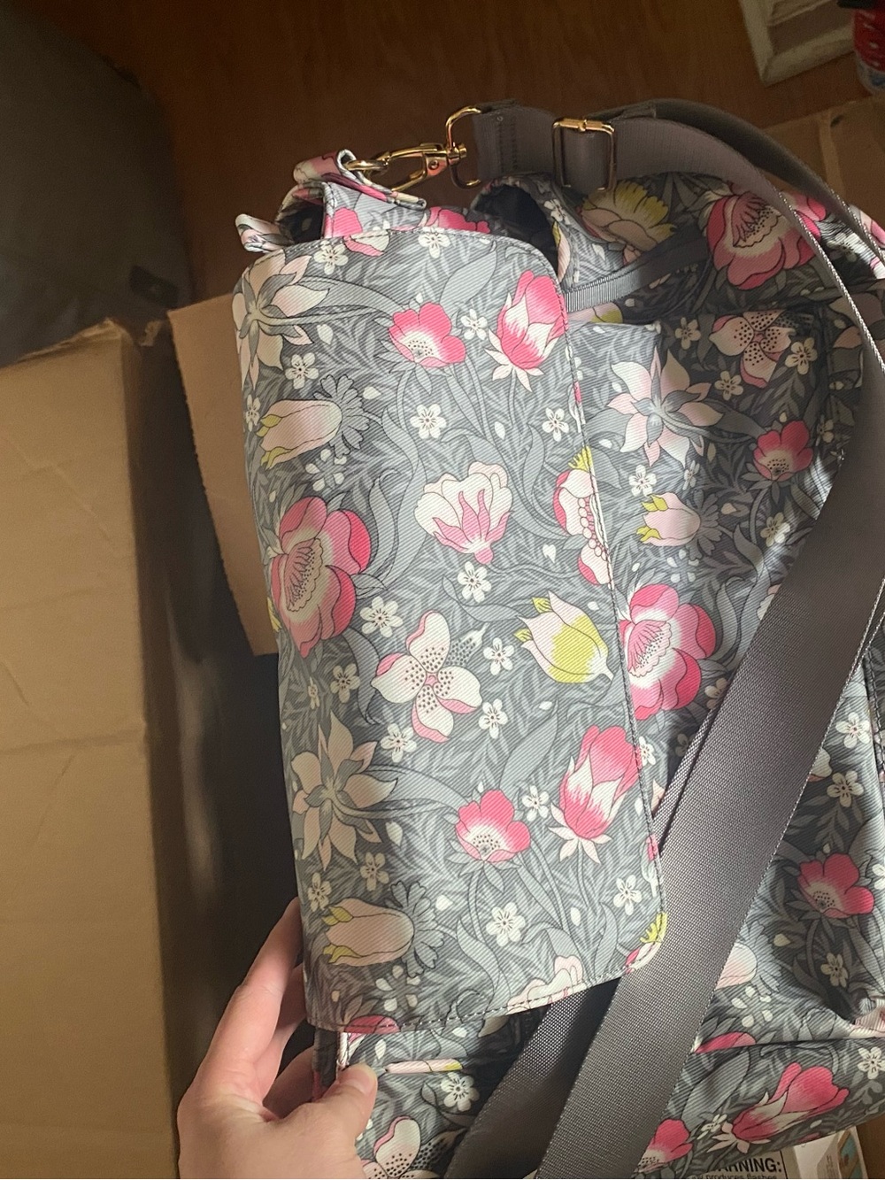 Liberty London x Pottery Barn diaper bag